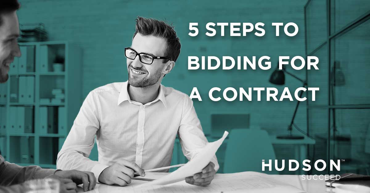 The 5 Steps of Bidding for a Contract